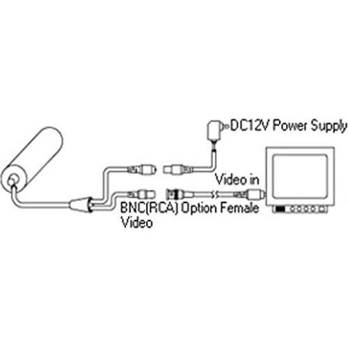 Cámara de Seguridad Mini CCTV HD 1000TVL ShenZhen DST-260P1