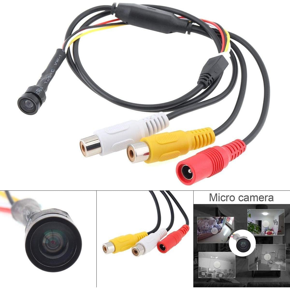 Cámara de Seguridad Mini 1000TVL HD 1.8mm 120° Shenzhen