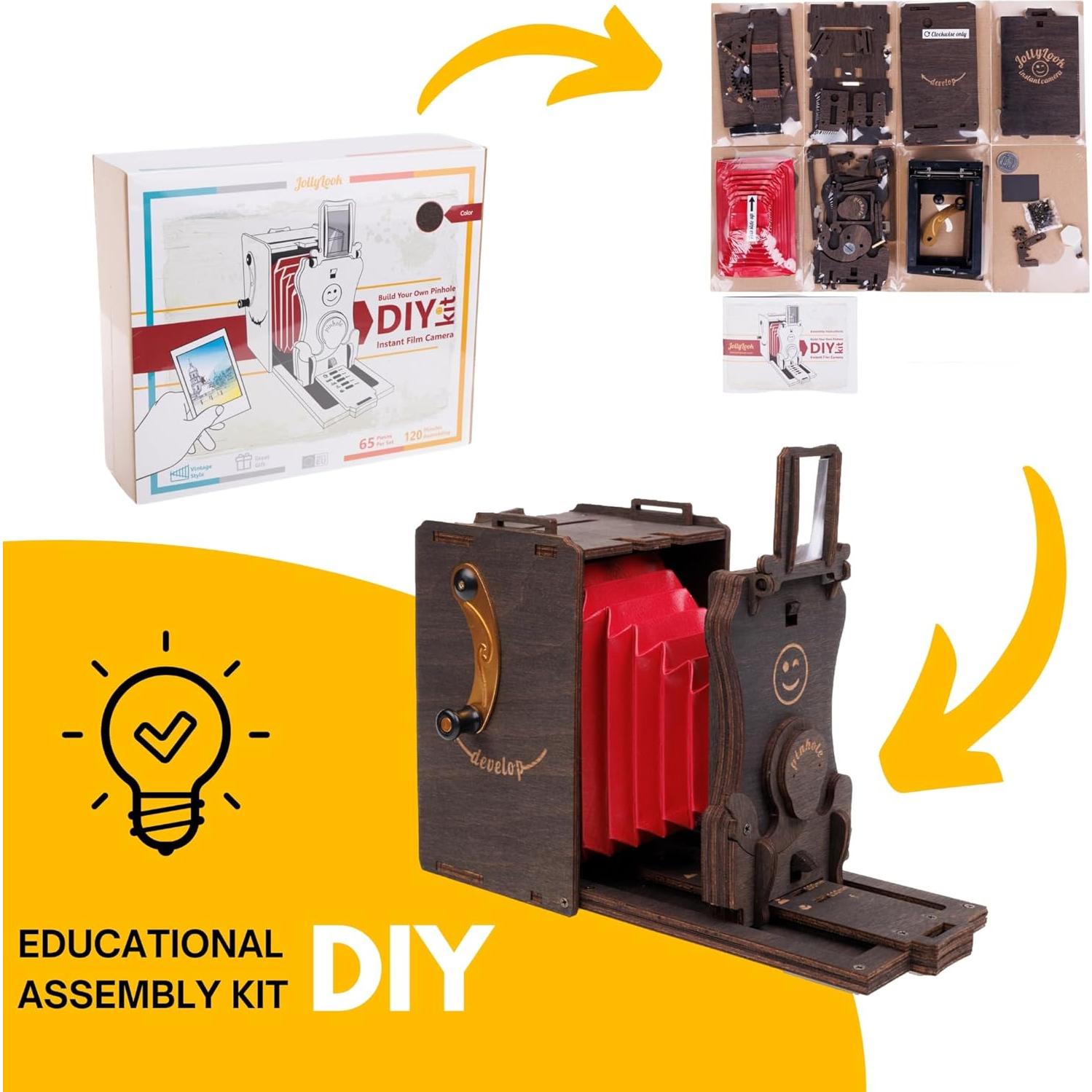 Cámara de Película Instantánea Pinhole Jollylook - Rompecabezas 3D
