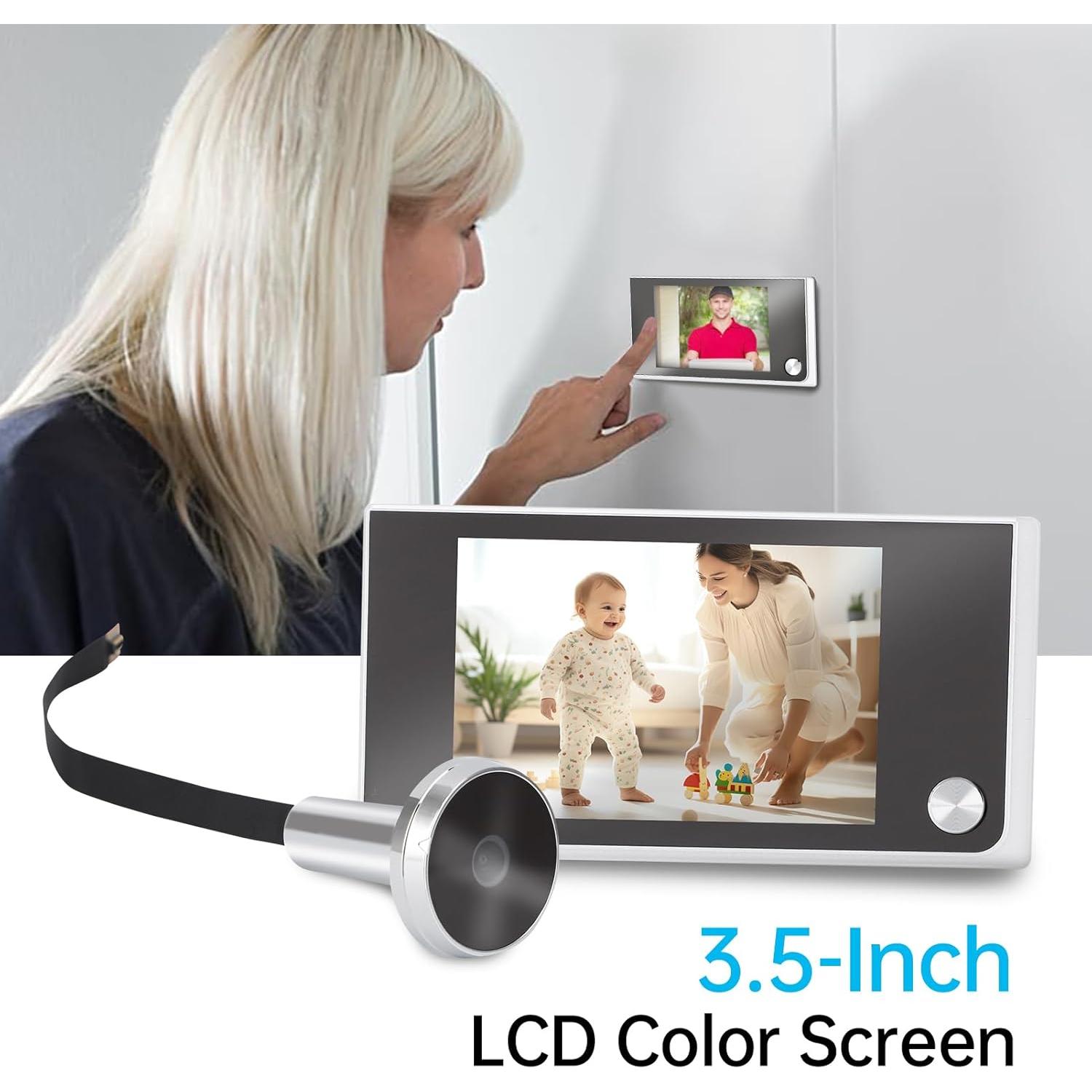 Cámara de Monitoreo Dioche Visor de Puerta 3.5" LCD 120°