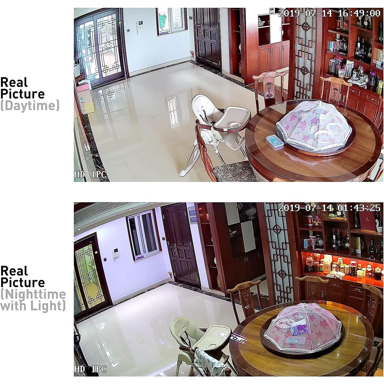 Cámara IP POE 3MP Revotech con Visión Nocturna y Lente 3.7mm