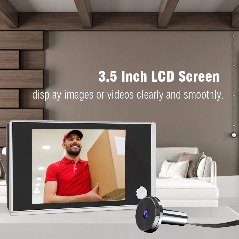 Cámara de Mirilla Digital NAIERDI 120° Pantalla LCD 3.5"