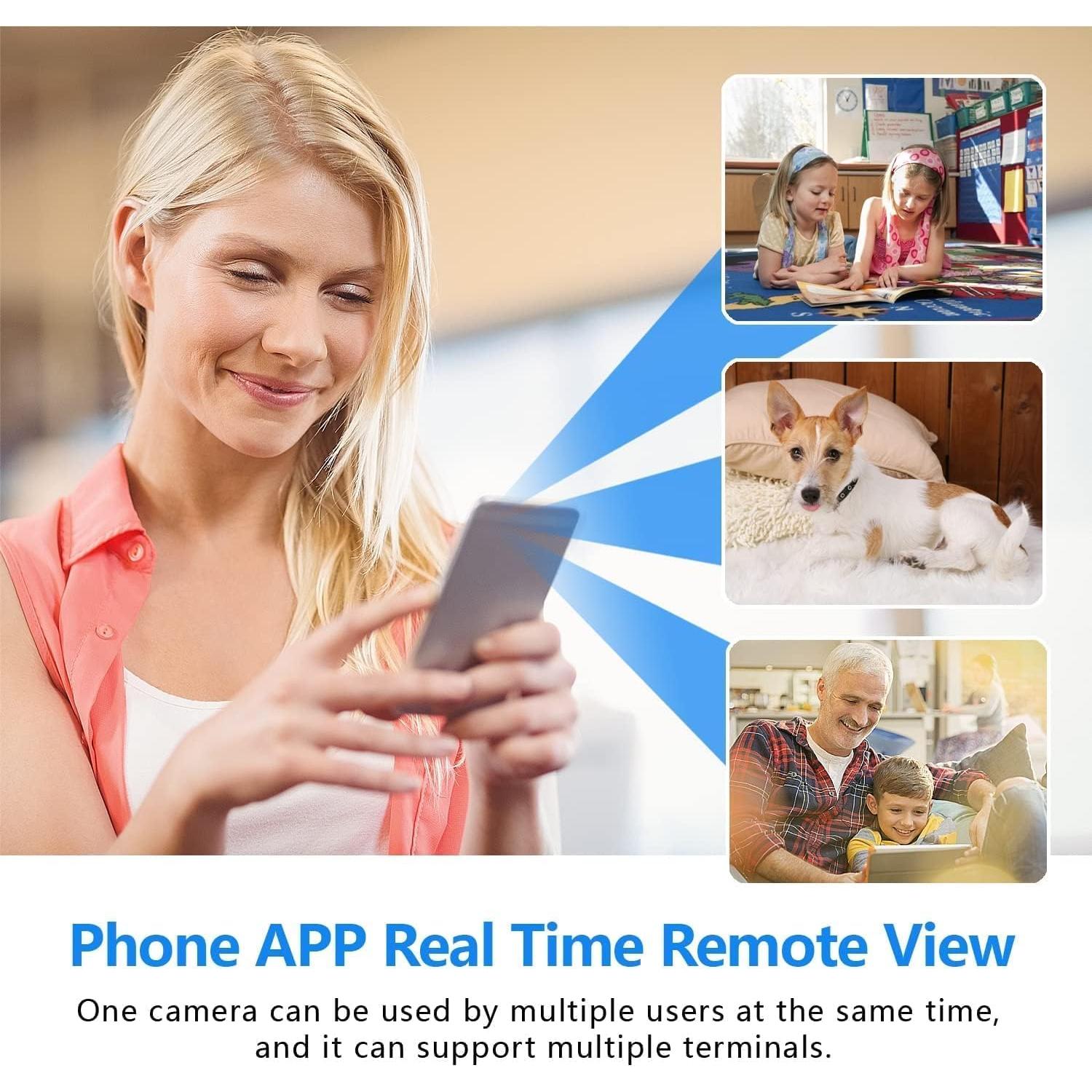 Cámara Oculta Inalámbrica HD 1080P XDWIFI - Visión Nocturna