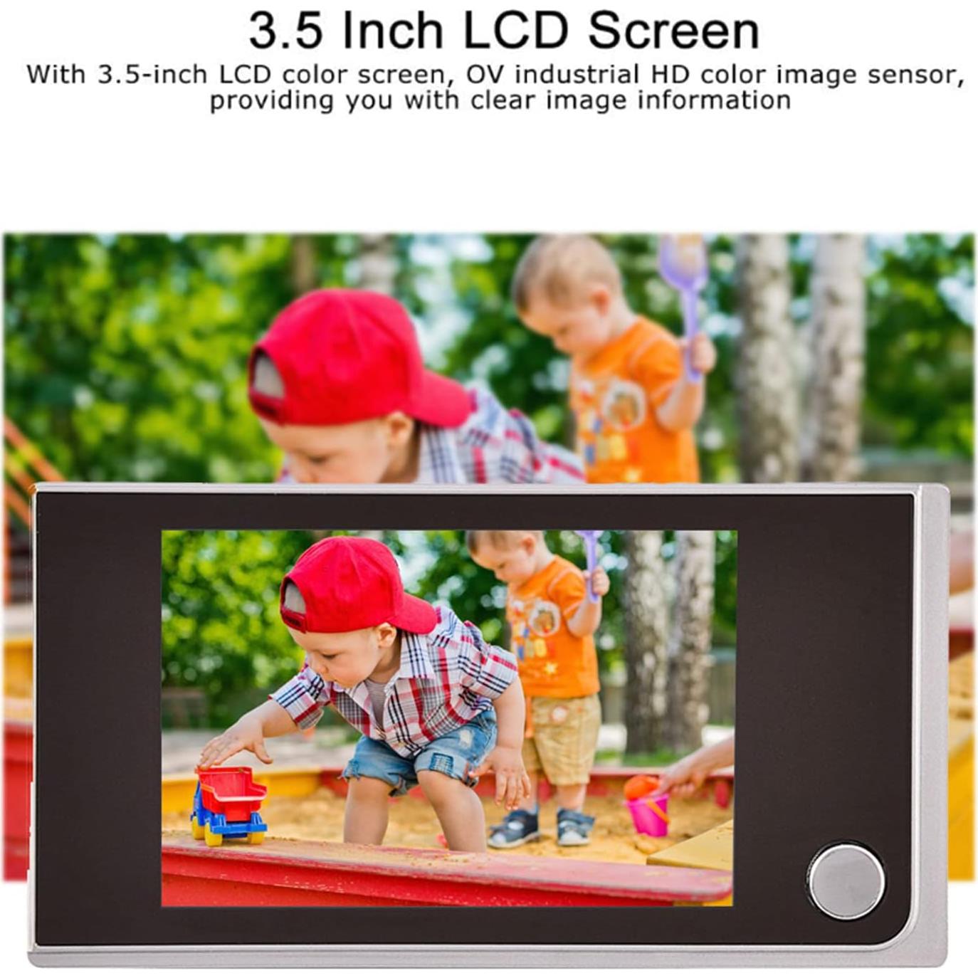 Visor Digital de Mirilla Socobeta 3.5" HD Seguridad