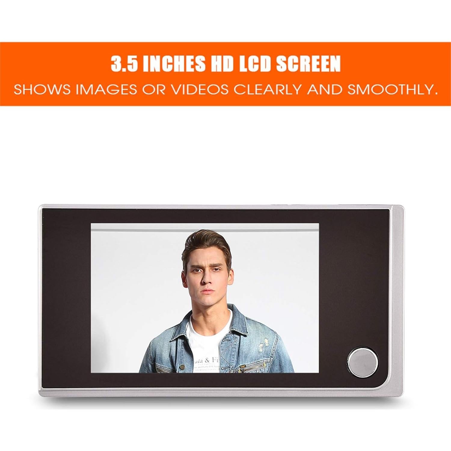 Visor Digital de Mirilla Socobeta 3.5" HD Seguridad