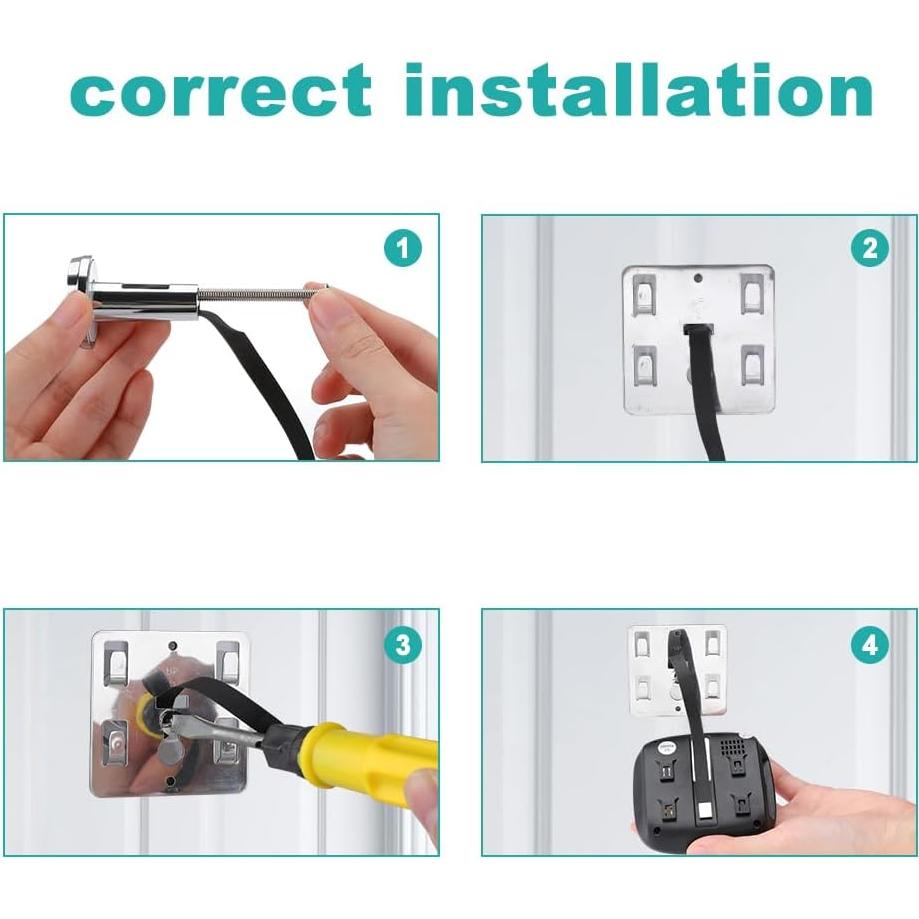 Visor de Puerta Digital 3" Digitsea con Batería 1200mAh