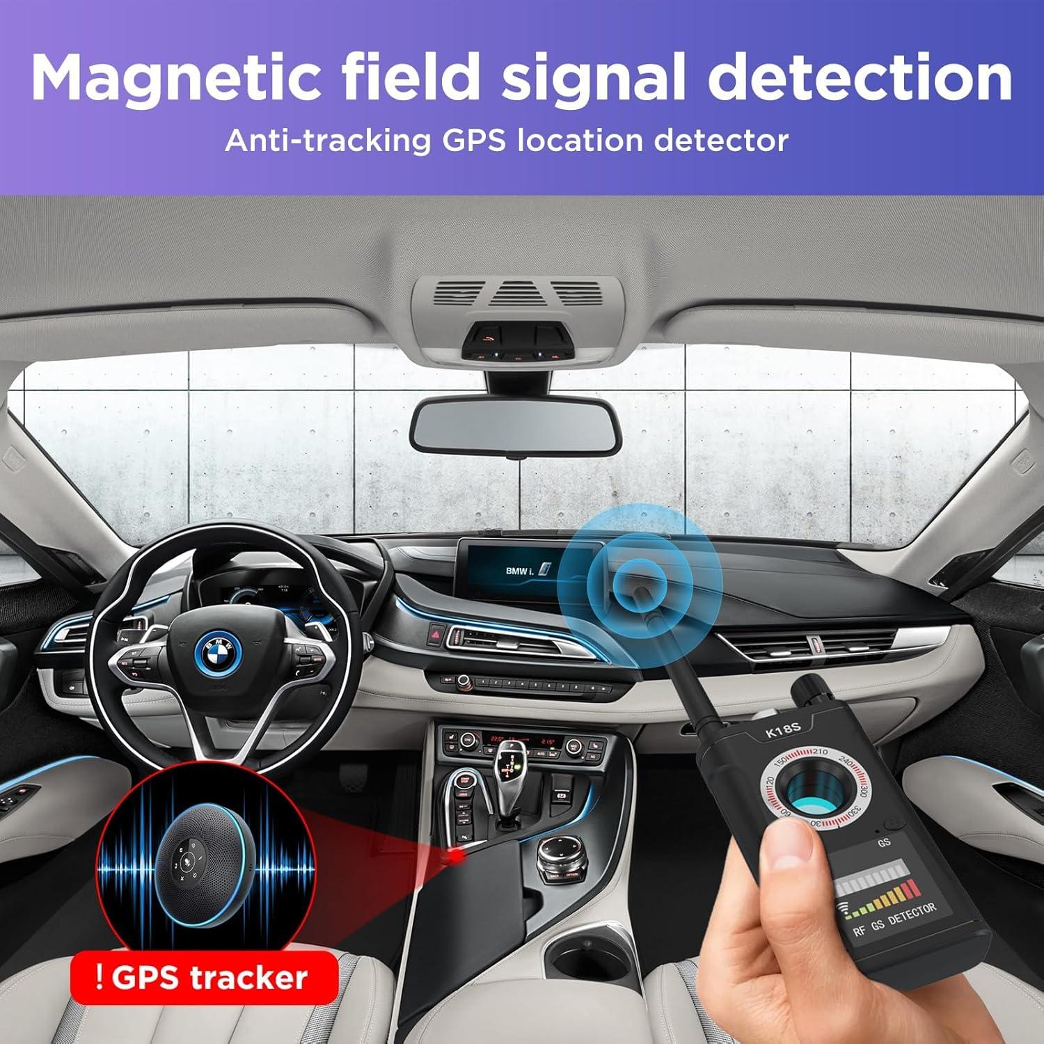 Detector de Cámara Oculta AREDAN Geek con Antenas Duales