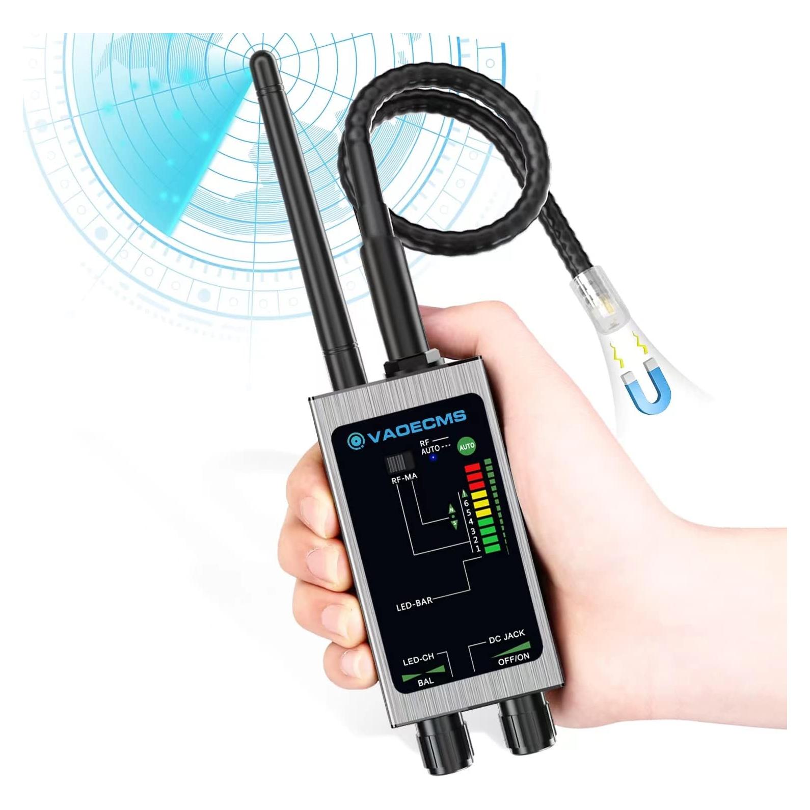 Detector de Cámaras Ocultas VAOECMS SK-618 Portátil 175g
