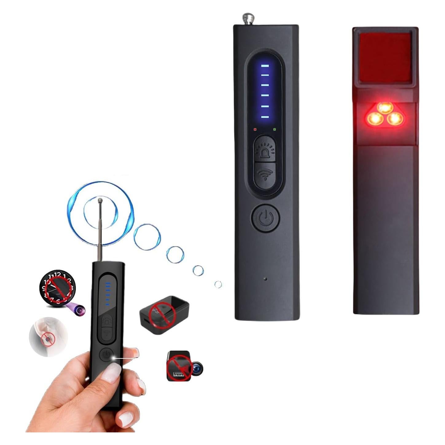 Detector de Cámaras Ocultas Hypefinity, 5 Niveles de Sensibilidad