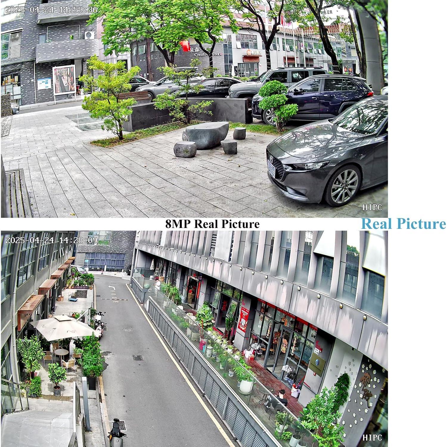 Cámara de Seguridad IP Mini 8MP H.265 REVODATA I706-2-P-HS82