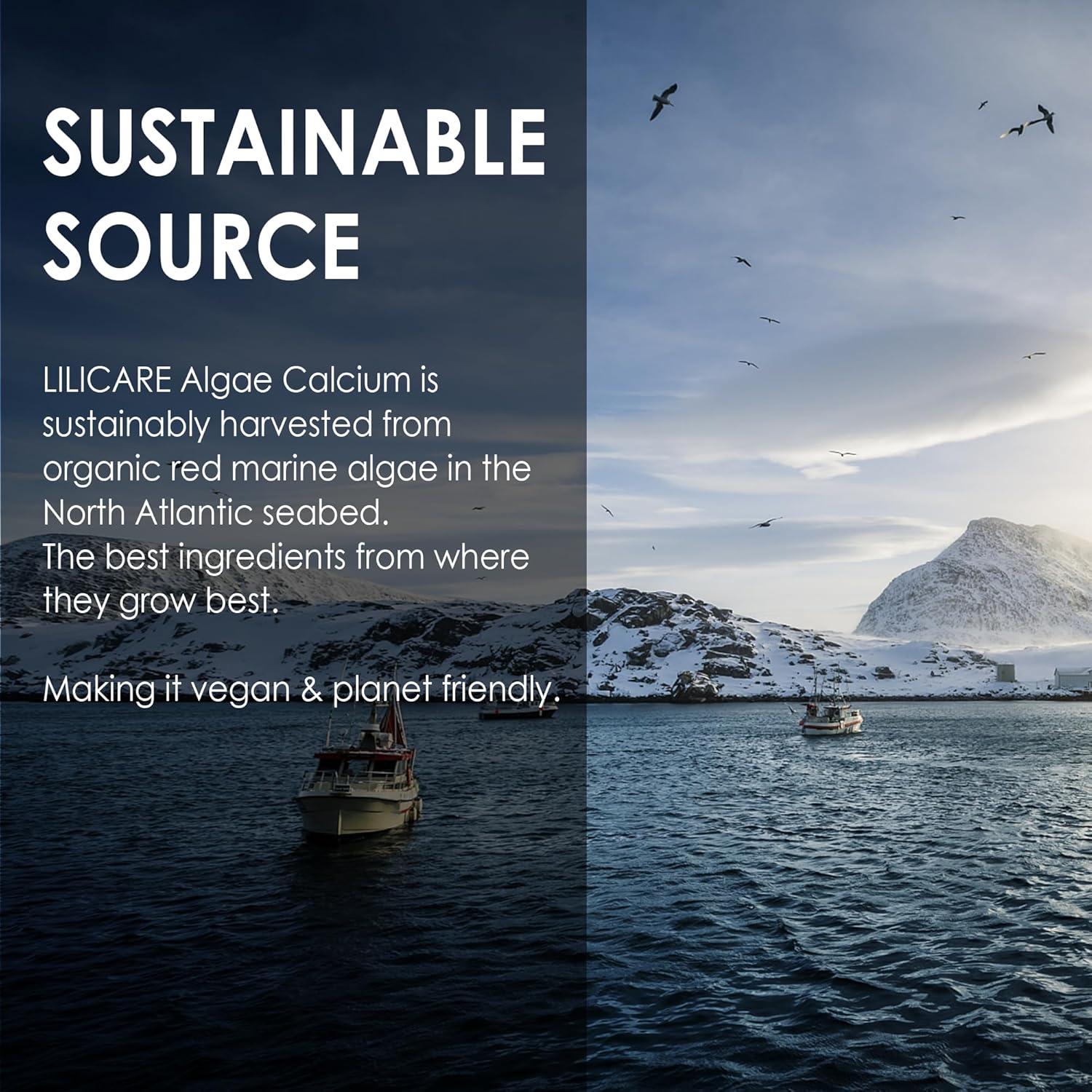 Gomitas de Calcio LILICARE 600mg con Vitamina D3 K2 - 60 Unidades