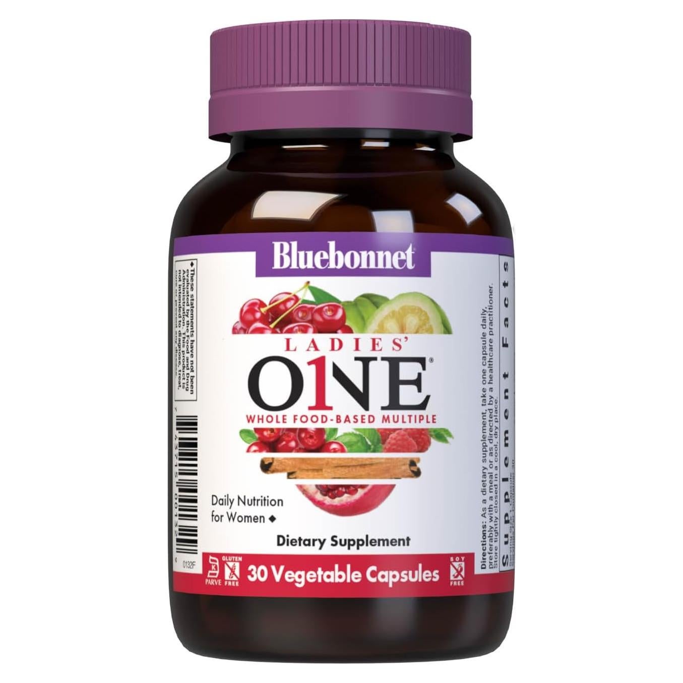 Multivitamínico Orgánico para Mujeres Bluebonnet 30 Cápsulas