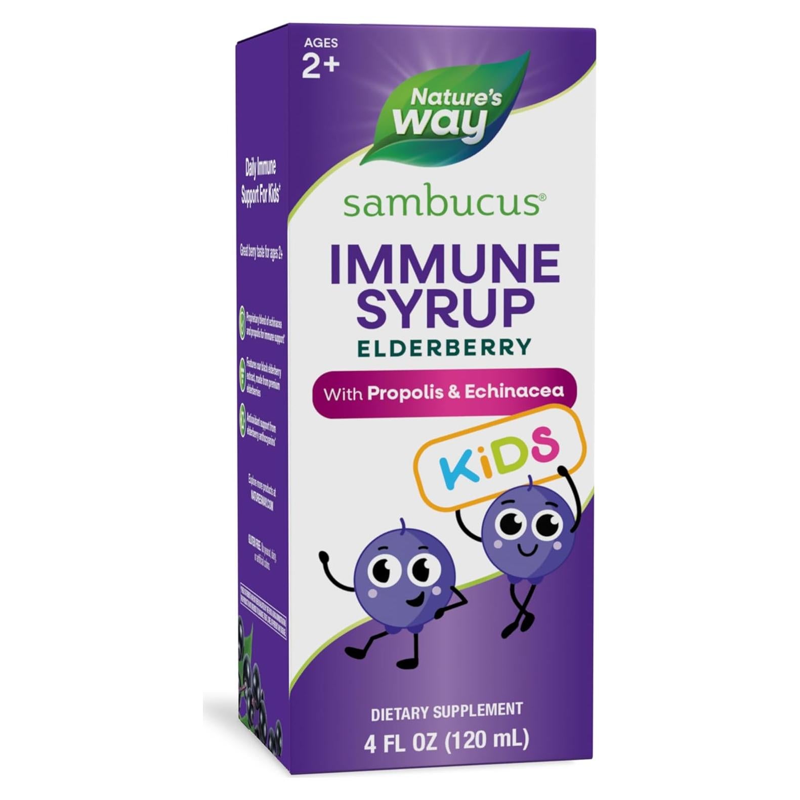 Jarabe Inmunológico de Saúco Nature's Way 118 ml Niños