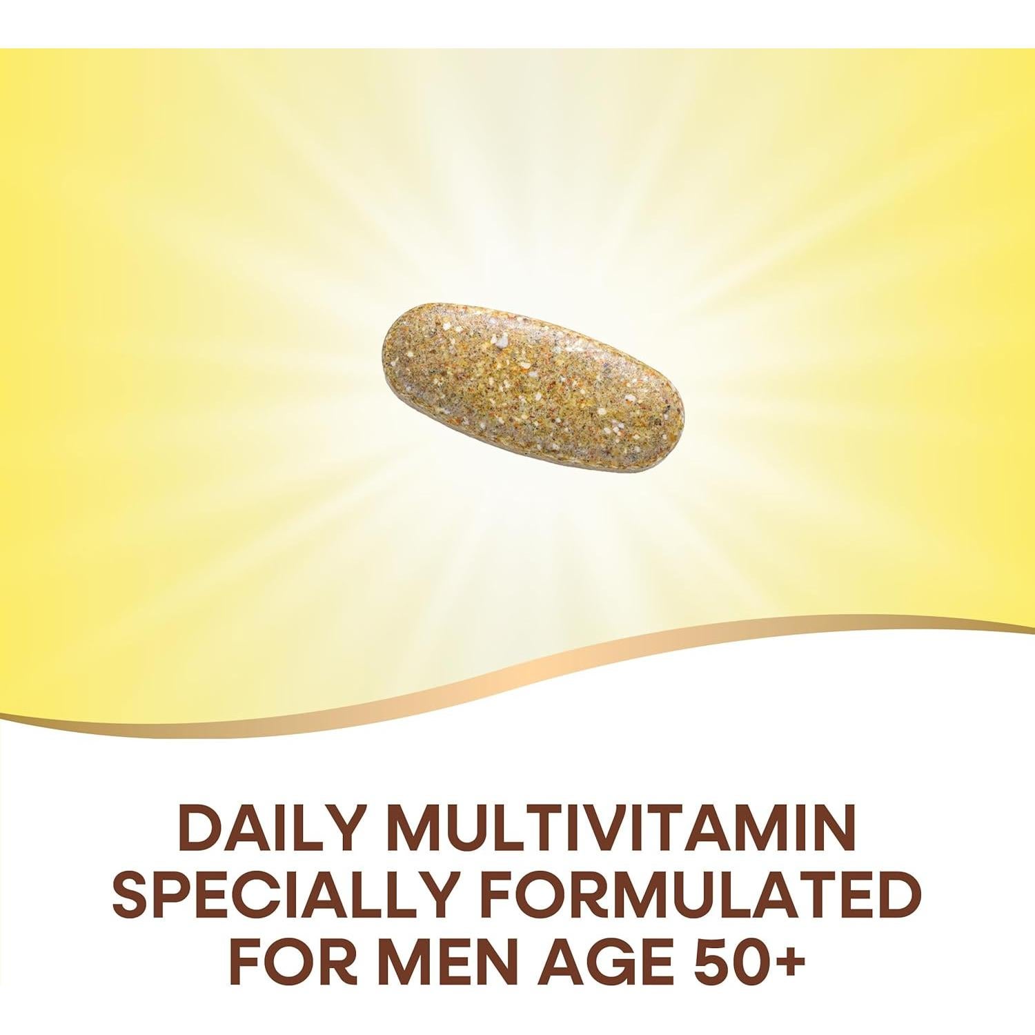 Multivitamina Diaria Ultra Nature's Way para Hombres 50+, 60 Tabletas