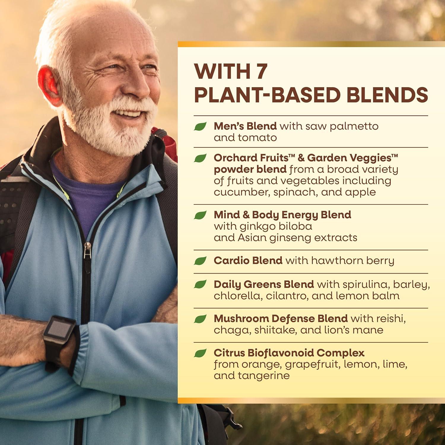 Multivitamina Diaria Ultra Nature's Way para Hombres 50+, 60 Tabletas