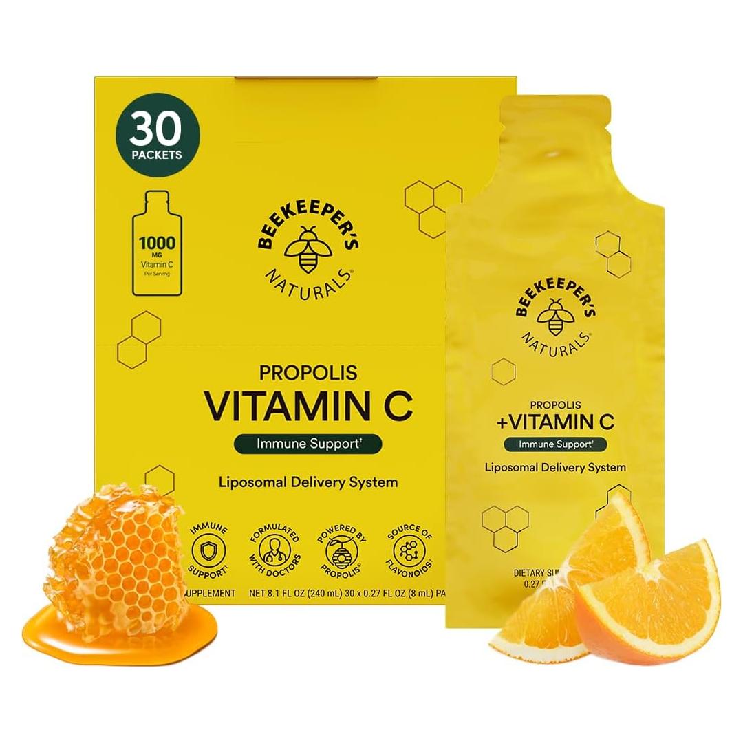 Vitamina C Liposomal Beekeeper's Naturals 1000mg 30 Ct