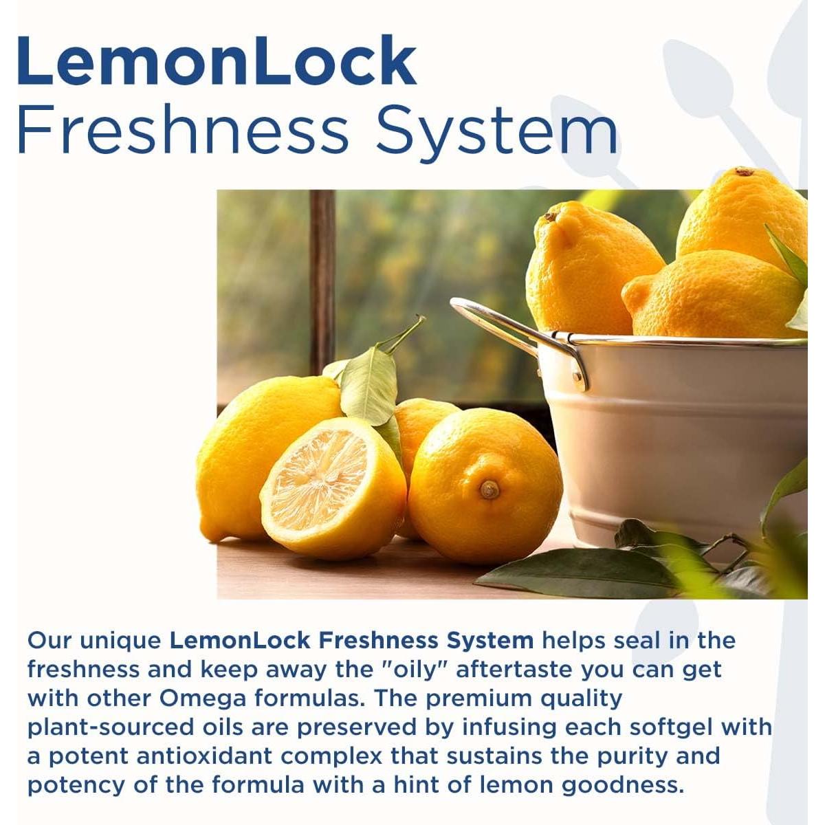 Omega 3-6-9 Vegano Purity Products - 60 Cápsulas de Ácidos Grasos