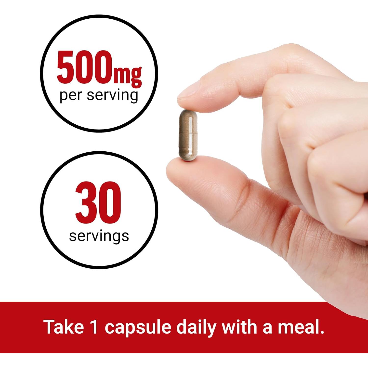 Suplemento Hormonal Force Factor Longjack Tongkat Ali 500mg 30 Cápsulas