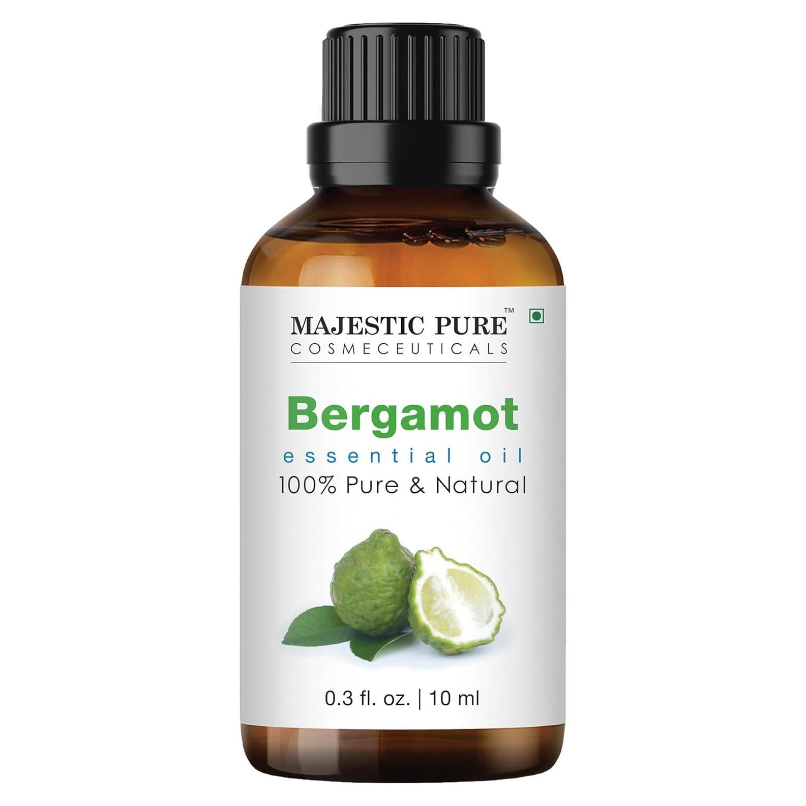 Aceite Esencial de Bergamota Majestic Pure 9.73 ml - Aromaterapia