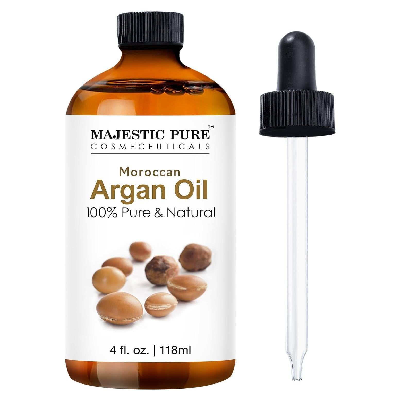 Aceite Esencial de Argán Marroquí Majestic Pure 118 ml - 100% Puro