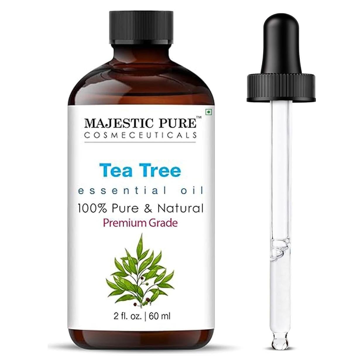 Aceite Esencial de Árbol de Té Majestic Pure 59 ml - 100% Puro
