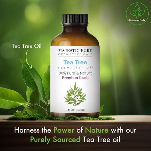 Aceite Esencial de Árbol de Té Majestic Pure 59 ml - 100% Puro