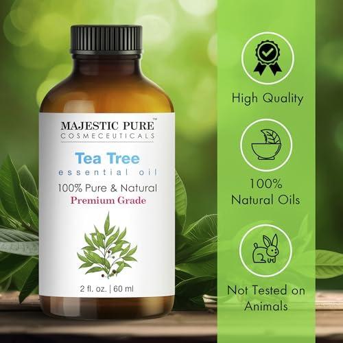 Aceite Esencial de Árbol de Té Majestic Pure 59 ml - 100% Puro