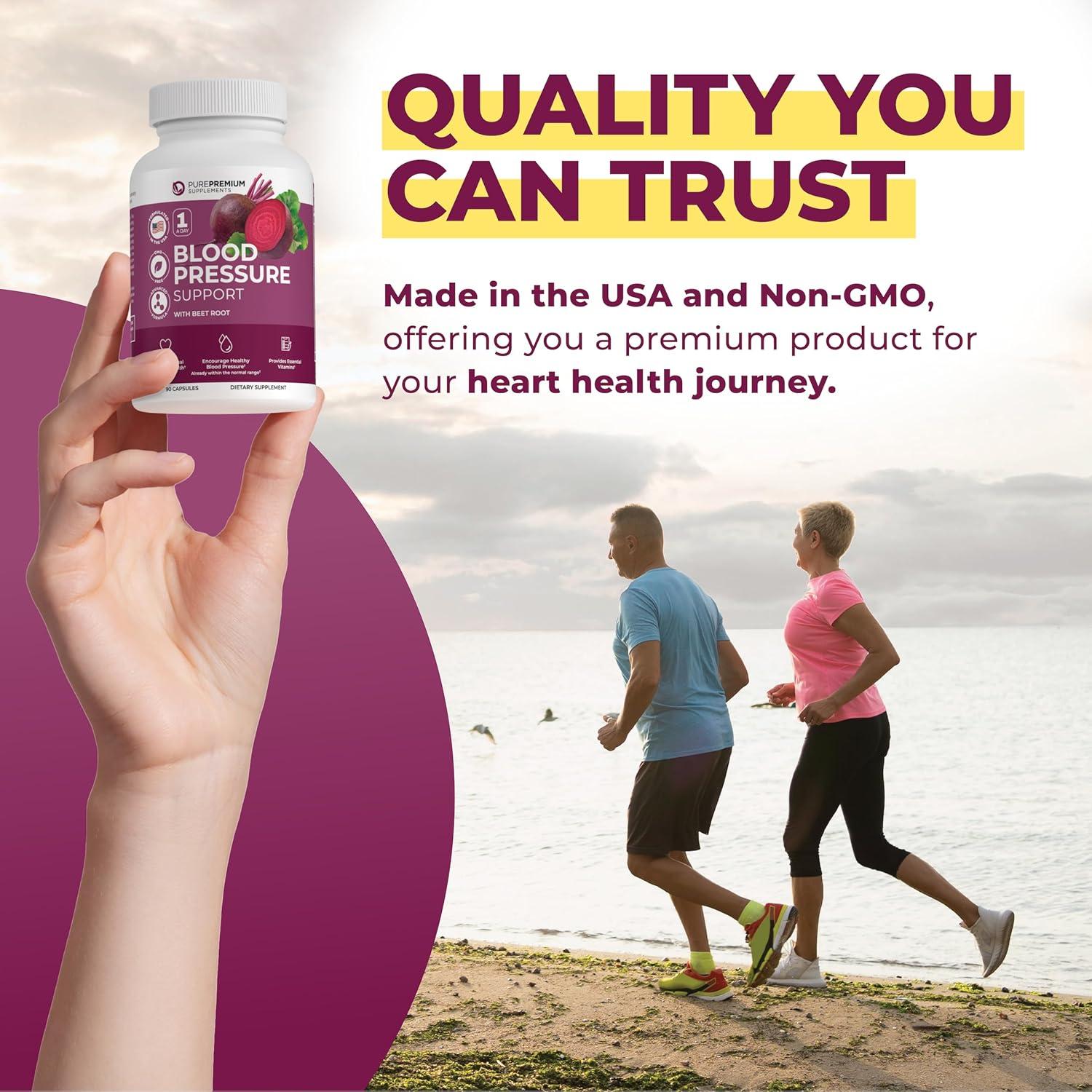 Cápsulas de Remolacha PurePremium 700mg - 90ct Salud Cardiovascular