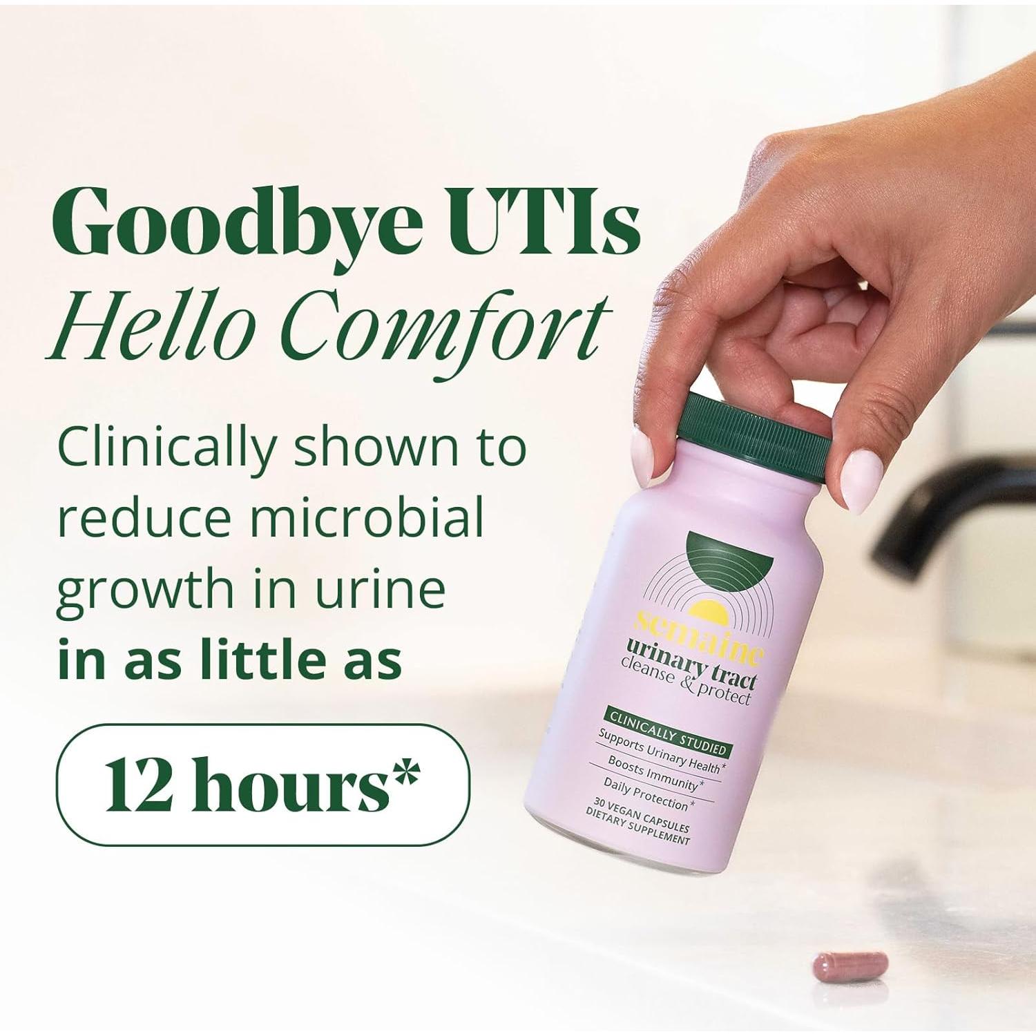 Suplemento UTI Semaine Health 30 Cápsulas - Protección Urinaria