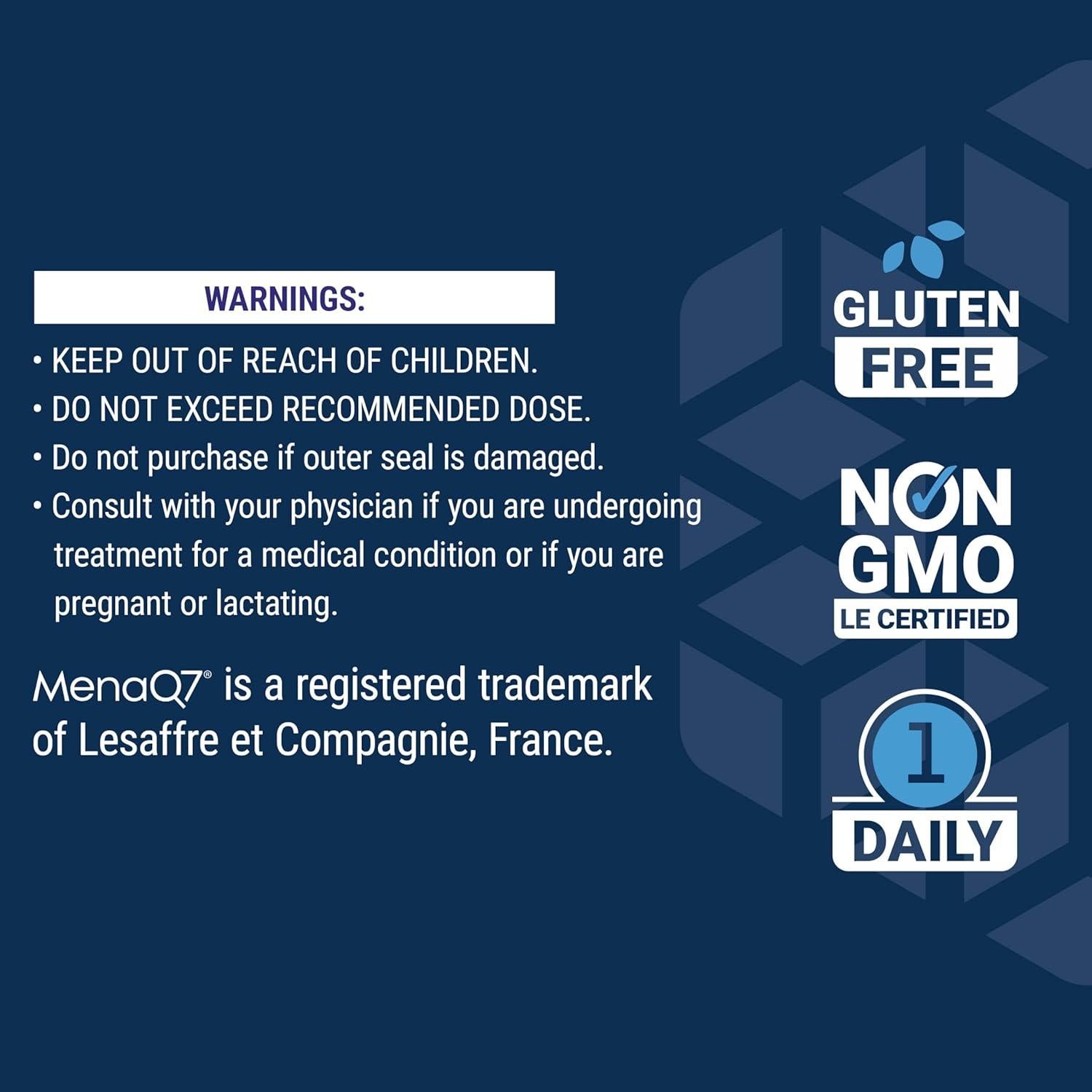 Life Extension Super K Vitamina K1 K2 MK-7 MK-4 90 Gelatinas