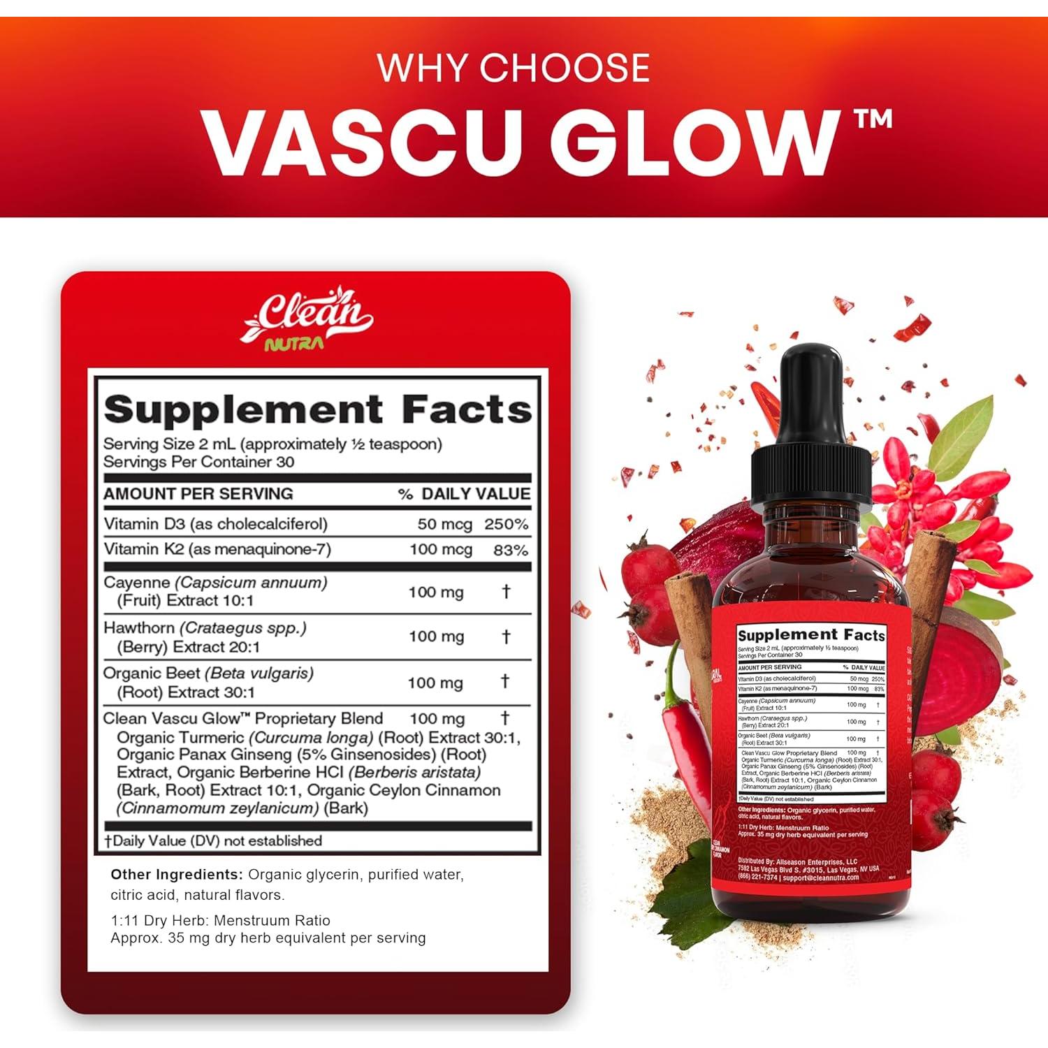 Suplemento Líquido Clean Nutra de Gotas de Pimienta de Cayena 132g