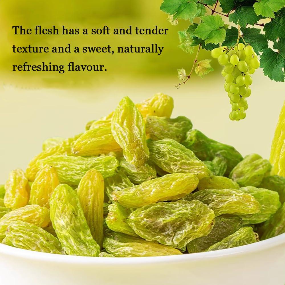 Pasas Verdes Jumbo Sin Semillas Nakazawa 200g Snack Saludable