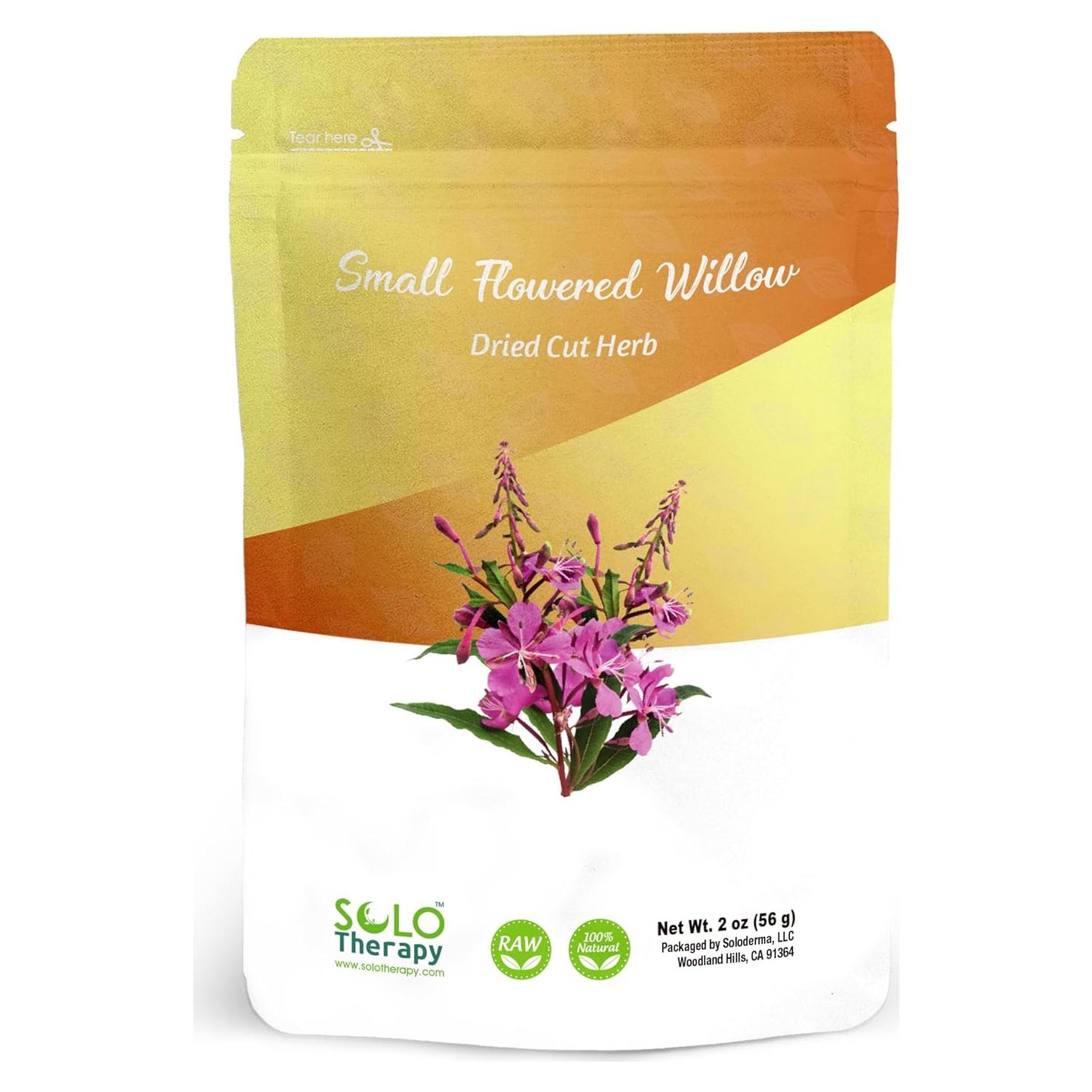 Té de Hierba de Sauce Pequeña Flor 56g - Solo Therapy - Calidad Premium