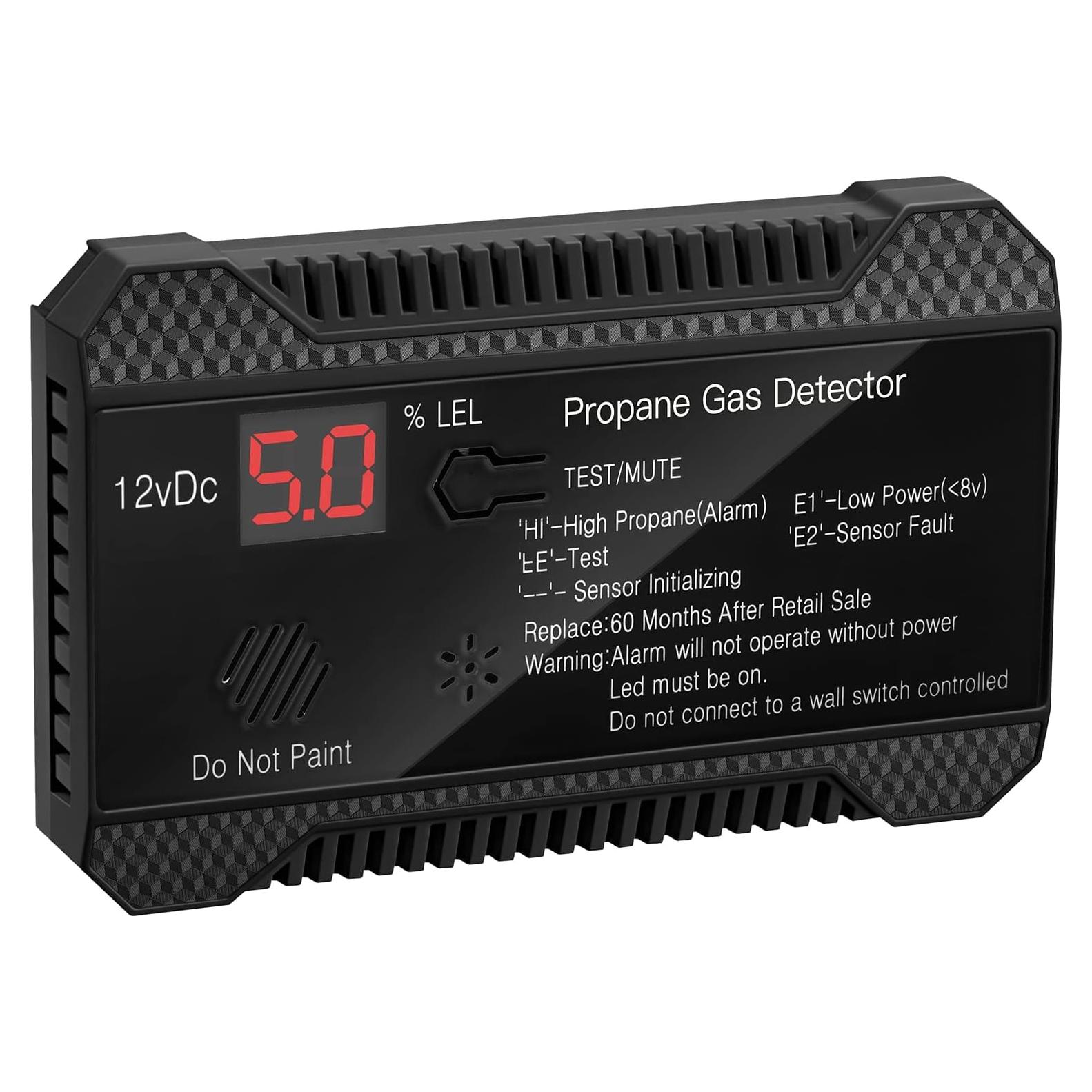 Detector de Gas Propano Funomo RVPD-1 12V Alarma 85dB
