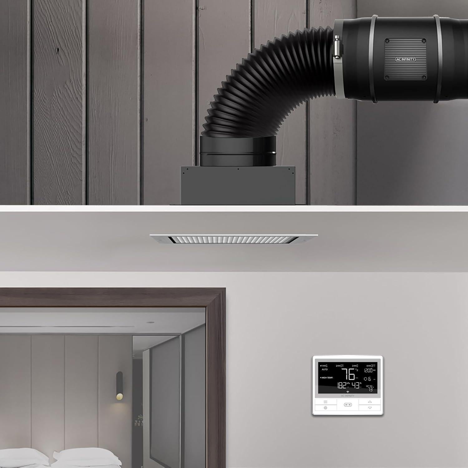 Ventilador de Techo AC Infinity Cloudtray T10 1200 CFM WiFi