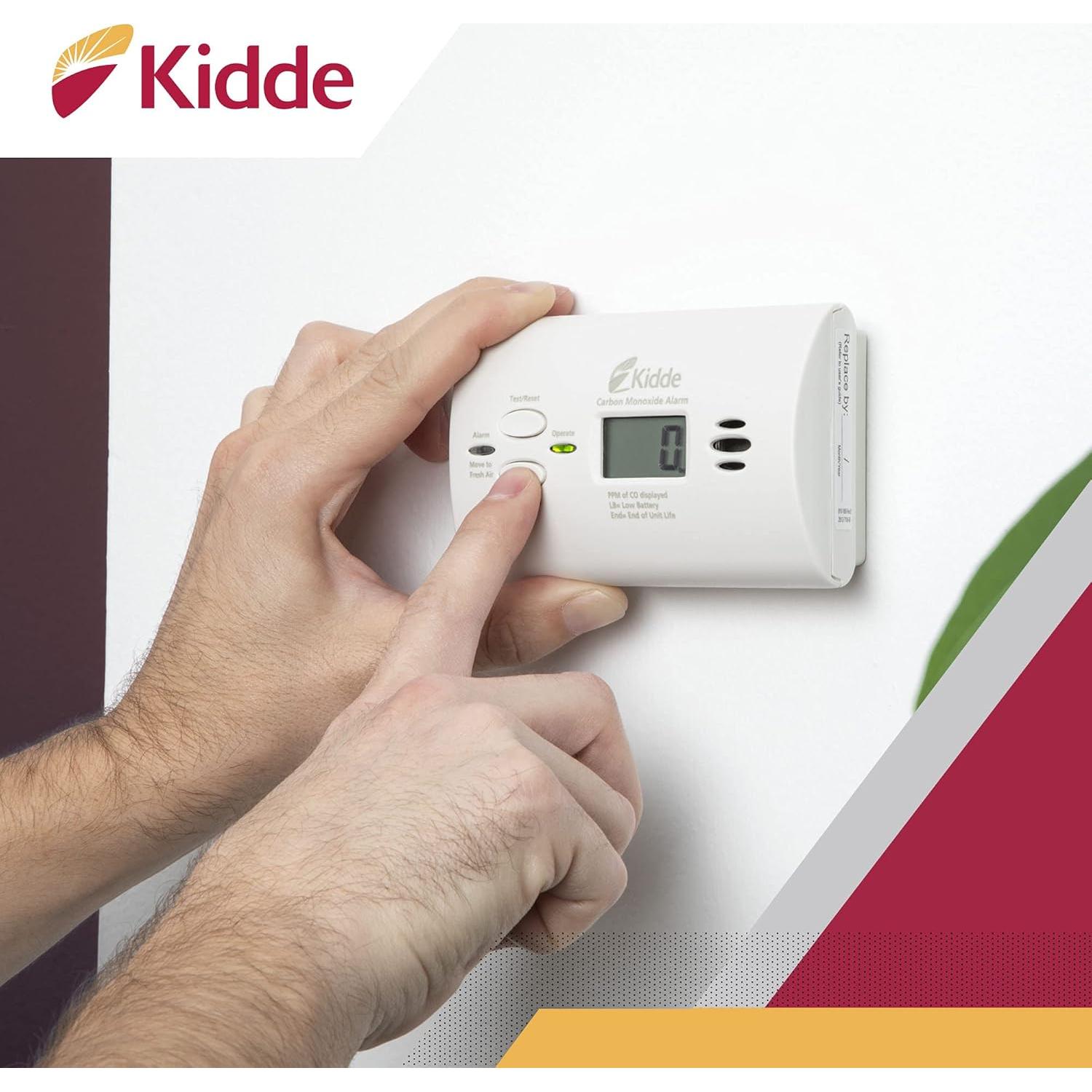 Detector de Monóxido de Carbono Kidde KN-COPP-B-LPM Portátil