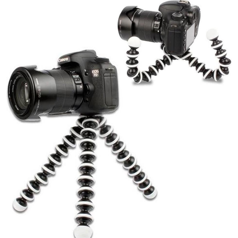 Trípode Flexible Walway para Cámara y Smartphone 26cm Negro