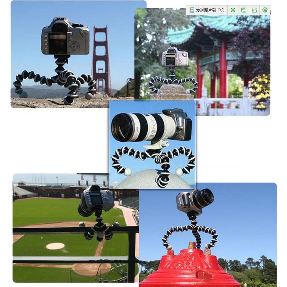 Trípode Flexible Walway para Cámara y Smartphone 26cm Negro