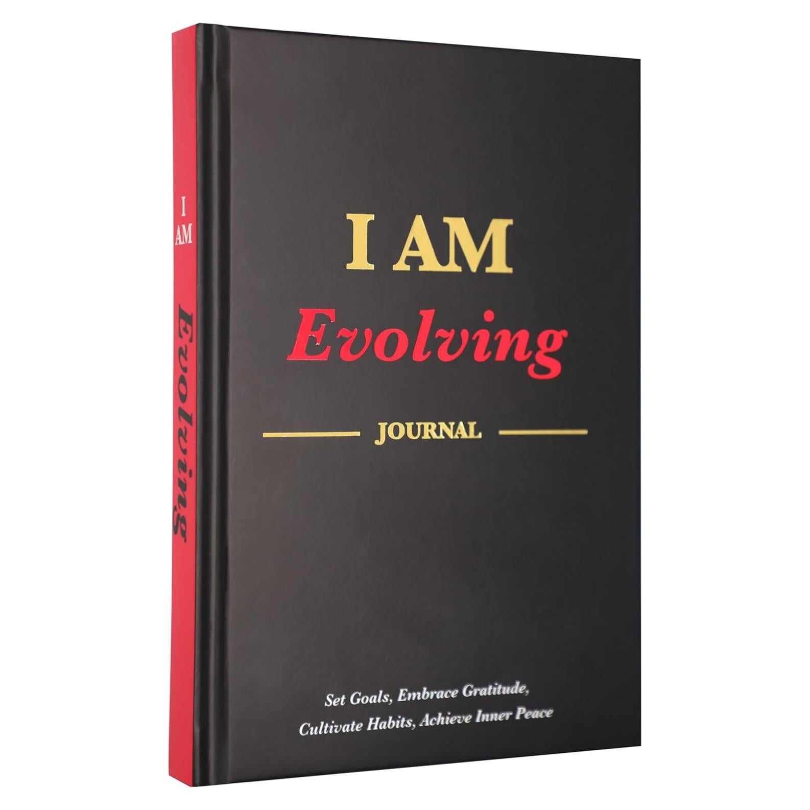 Diario de Gratitud iAmEvolving A5 Negro - Desarrollo Personal