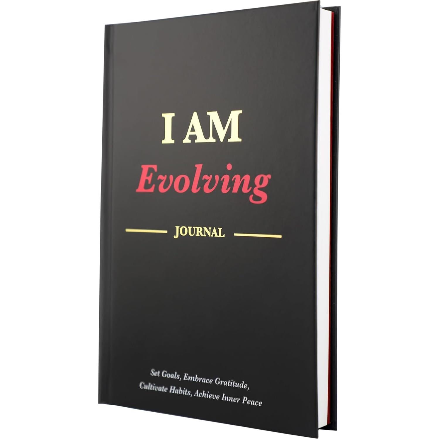 Diario de Gratitud iAmEvolving A5 Negro - Desarrollo Personal