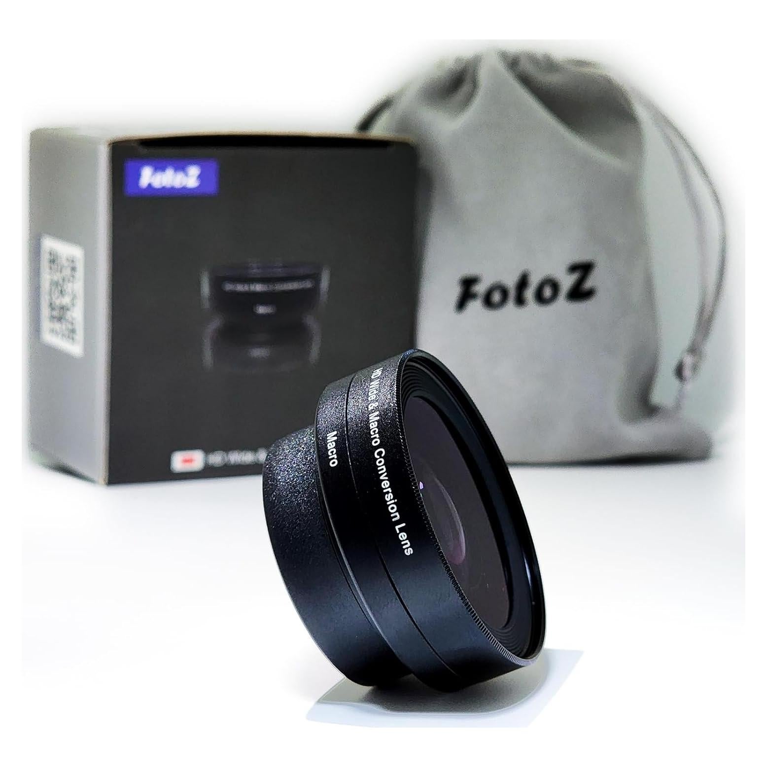 Lente Gran Angular y Macro FotoZ 40.5mm para Sony ZV-1F ZV-E10