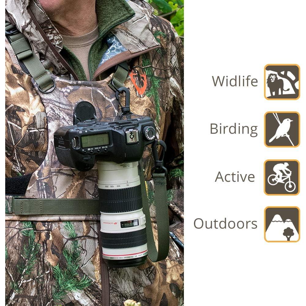Sistema de Arnés para Cámara Cotton Carrier G3 Camo