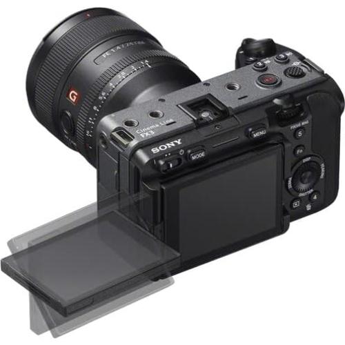 Sony FX3 Full-Frame Cinema Camera (ILME-FX3) + 64GB Memory Card + Bag + NP-FZ100 Compatible Battery + Card Reader + Photo Software + Flex Tripod + Hand Strap + Memory Wallet + More (Renewed)