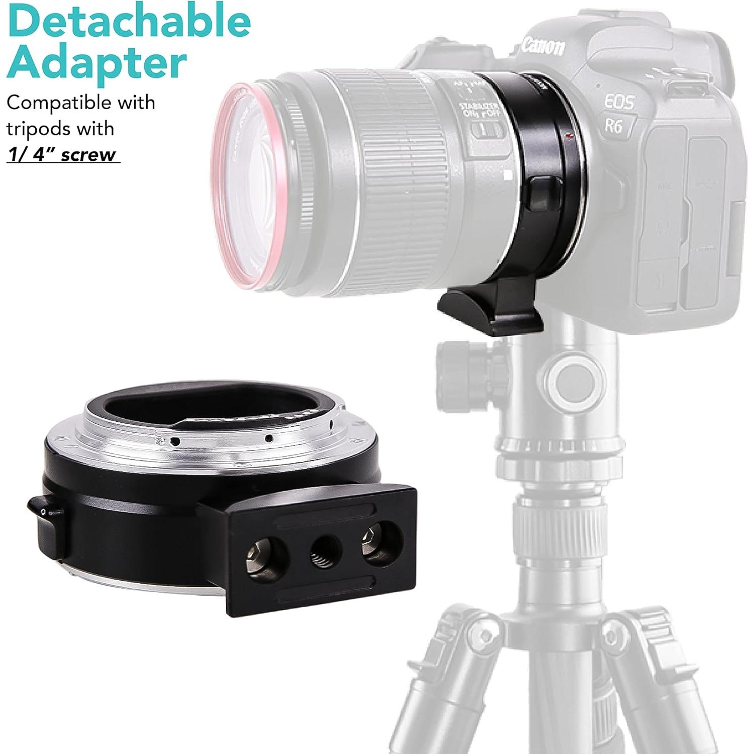 Adaptador de Montura EF-EOS R Foto&Tech para Lentes EF EF-S