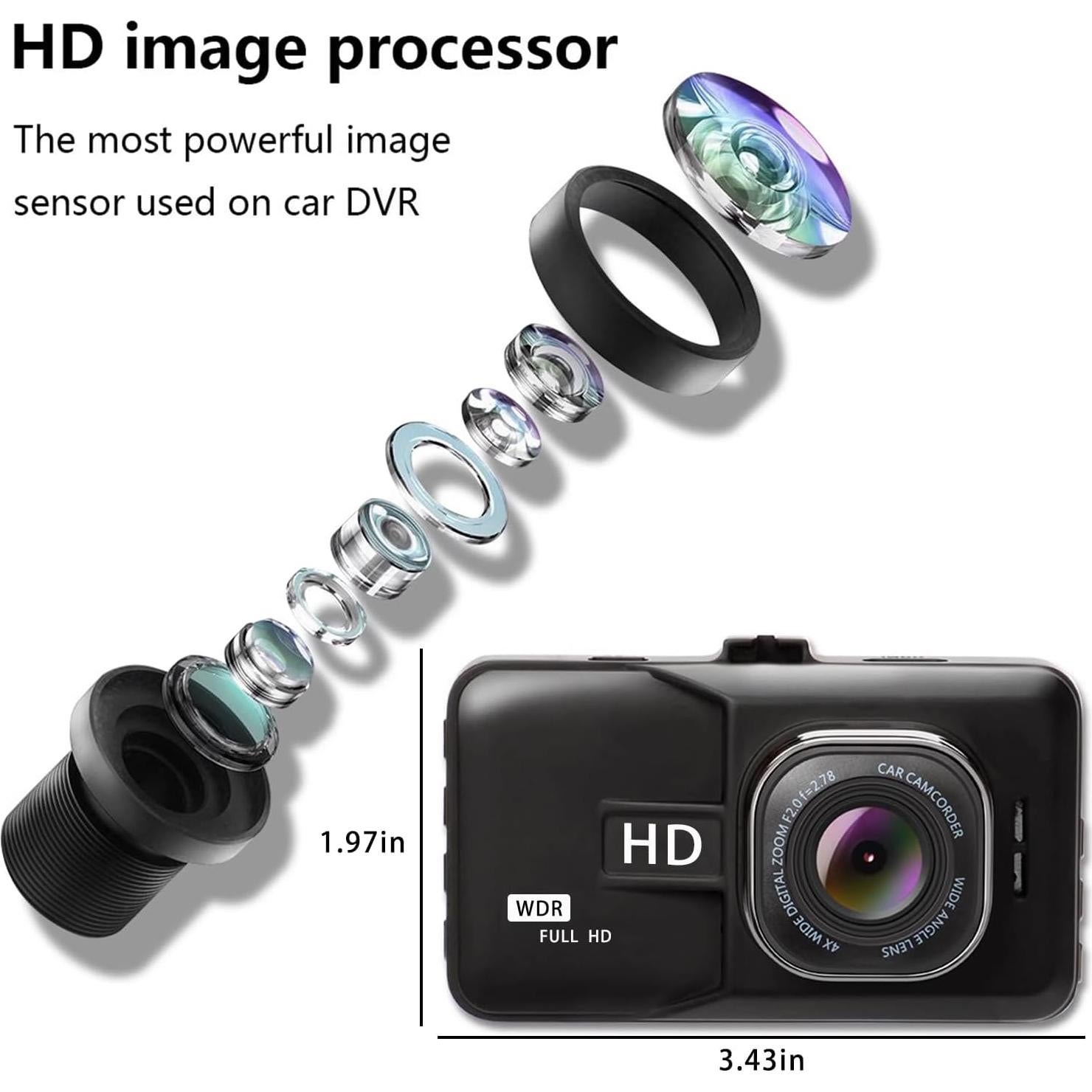 Cámara Doble 2K+1080P Baideluo con WiFi y Tarjeta 32GB