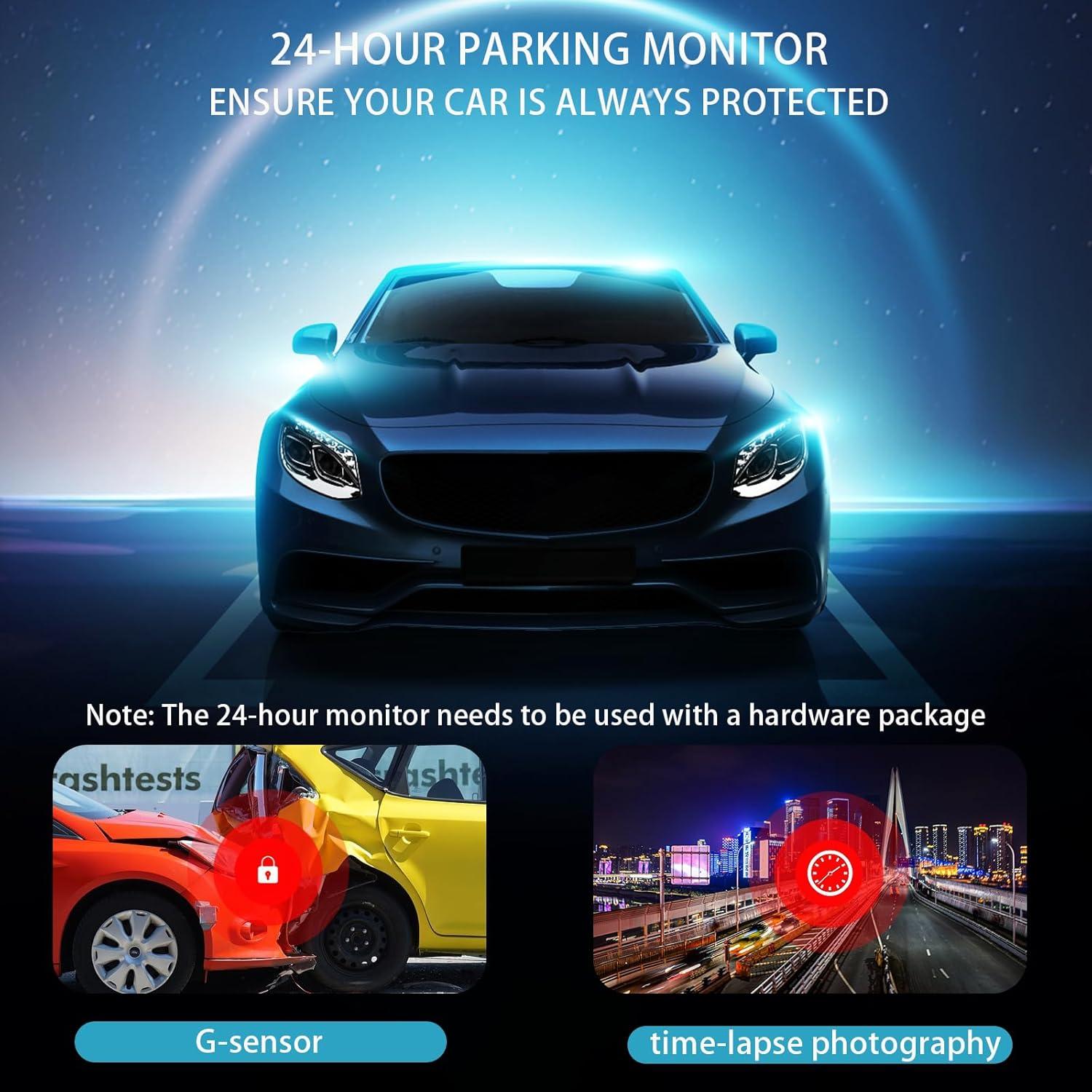 Cámara Doble 2K+1080P Baideluo con WiFi y Tarjeta 32GB