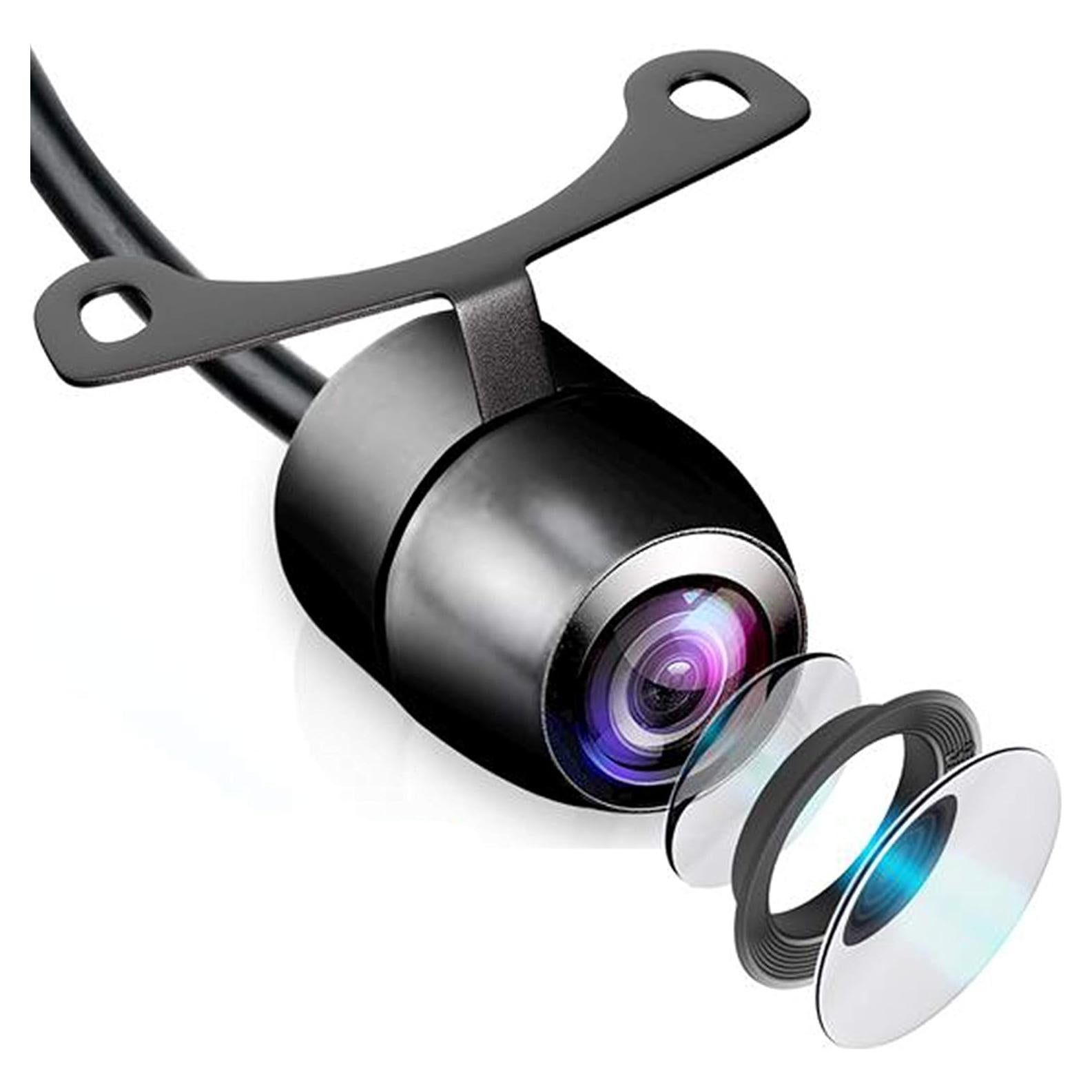 Cámara de Respaldo Pyle PLCM38FRV - Impermeable, 580x540px, Visión Nocturna