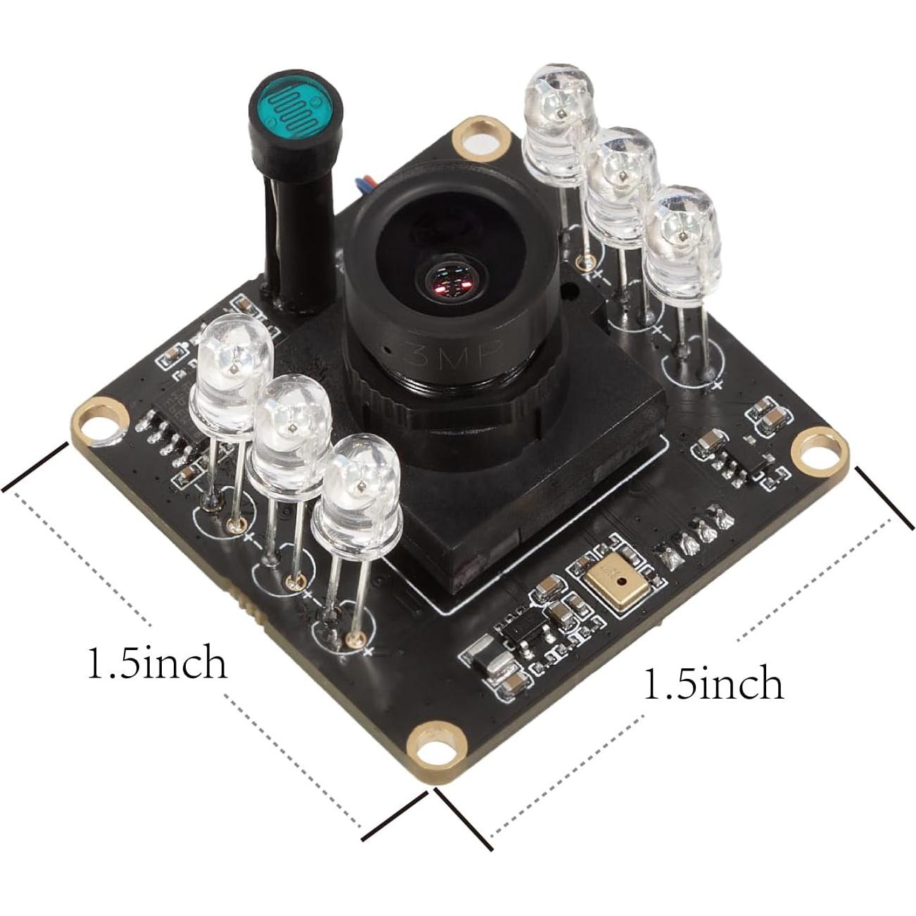 Cámara USB Arducam B0205 1080P IR-Cut Visión Diurna y Nocturna