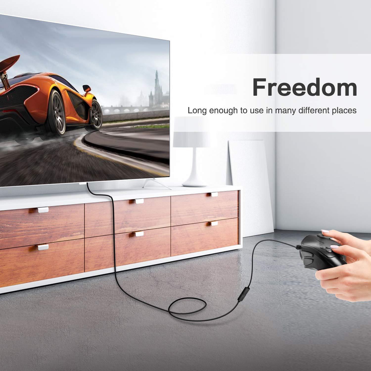 Cable de Extensión USB 3.0 VCZHS Tech 6m Macho a Hembra