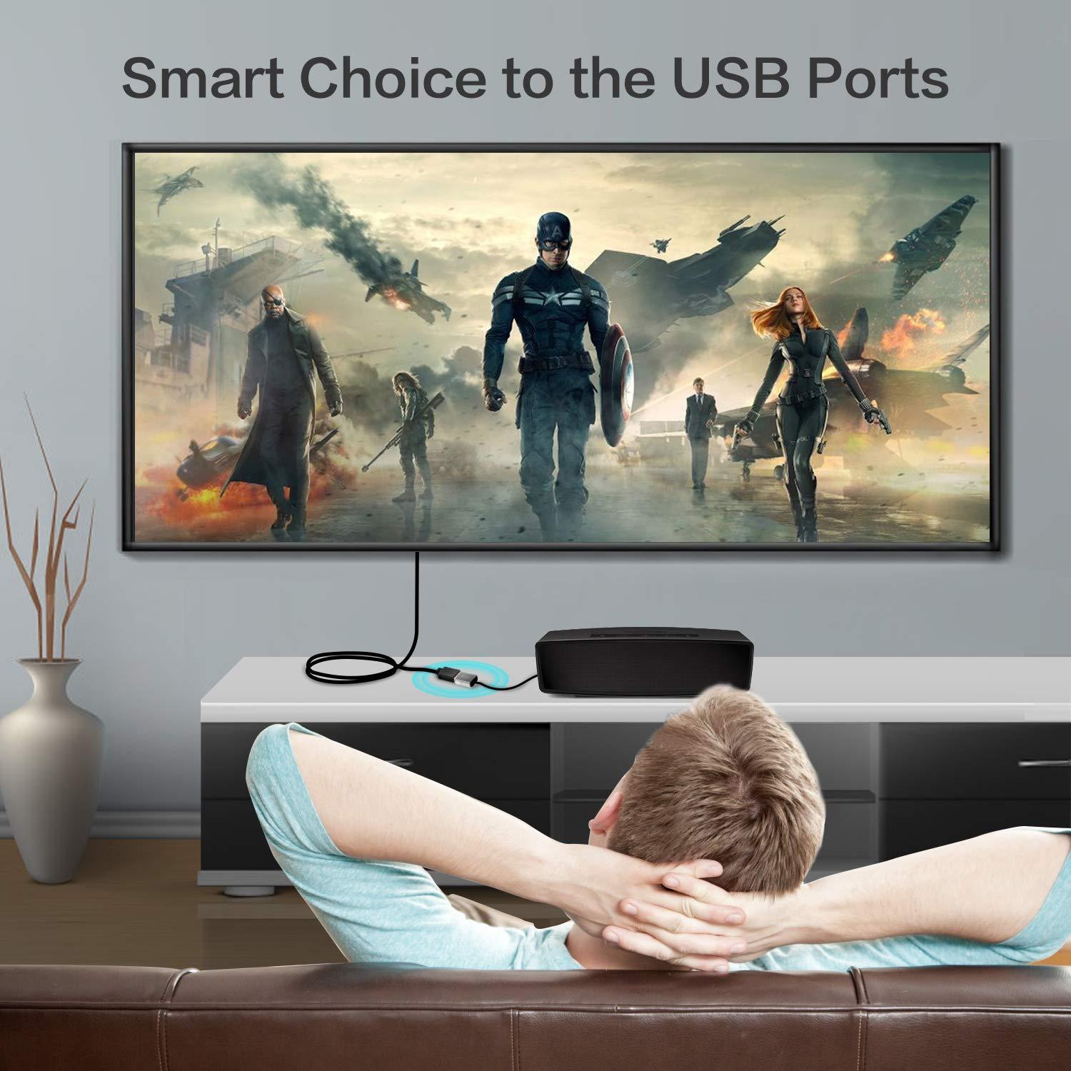 Cable de Extensión USB 3.0 VCZHS Tech 6m Macho a Hembra